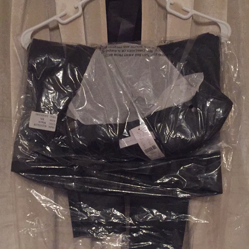 New York and company New Faux leather jacket